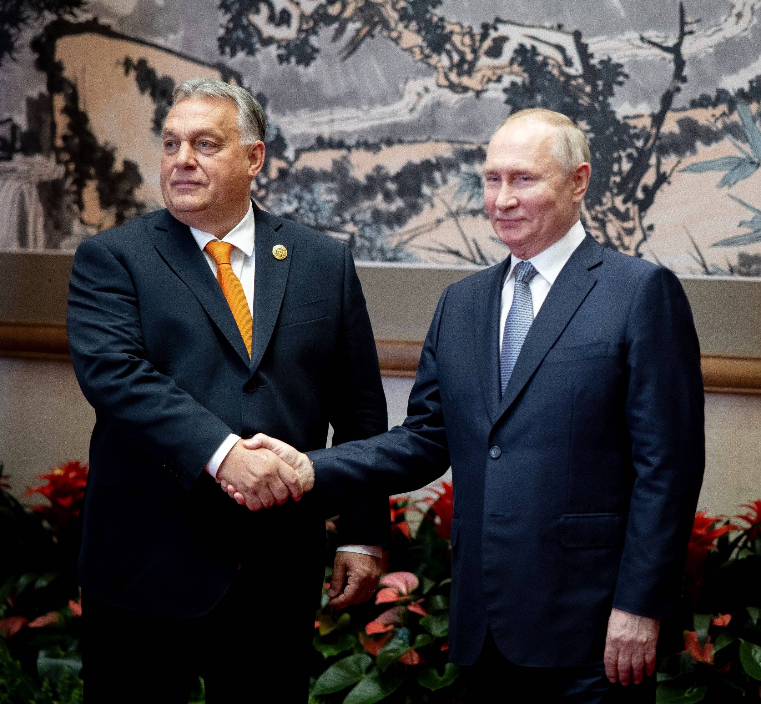 Виктор Орбан и Владимир Путин